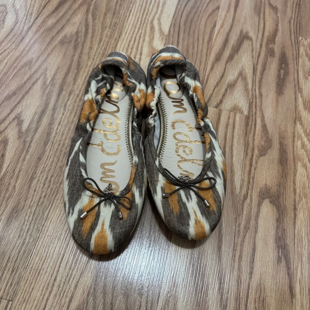 MWOT Sam Edelman Multicolor Pattern Ballet Flats